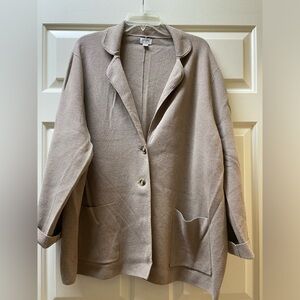 J. Crew sweater blazer